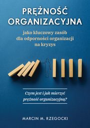 Prężność organizacyjna jako kluczowy zasób dla odporności organizacji na kryzys, Rzegocki Marcin M.
