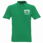 Koszulka SGGW polo M zielona NOWE LOGO, 