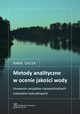 Metody analityczne w ocenie jakości wody, Gacek Anna